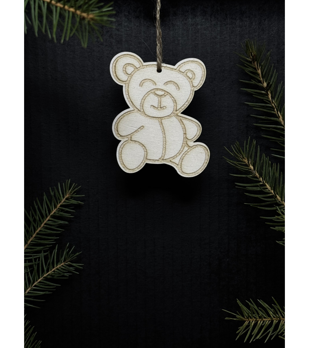 Vánoční ozdoba - medvídek