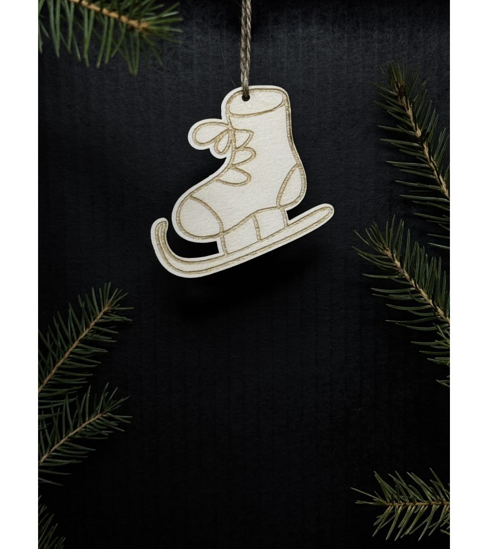 Vánoční ozdoba - brusle