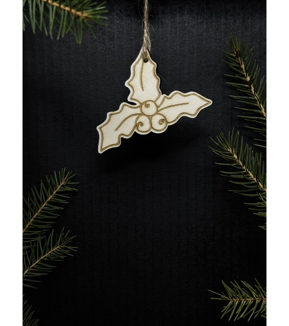 Vánoční ozdoba - cesmína