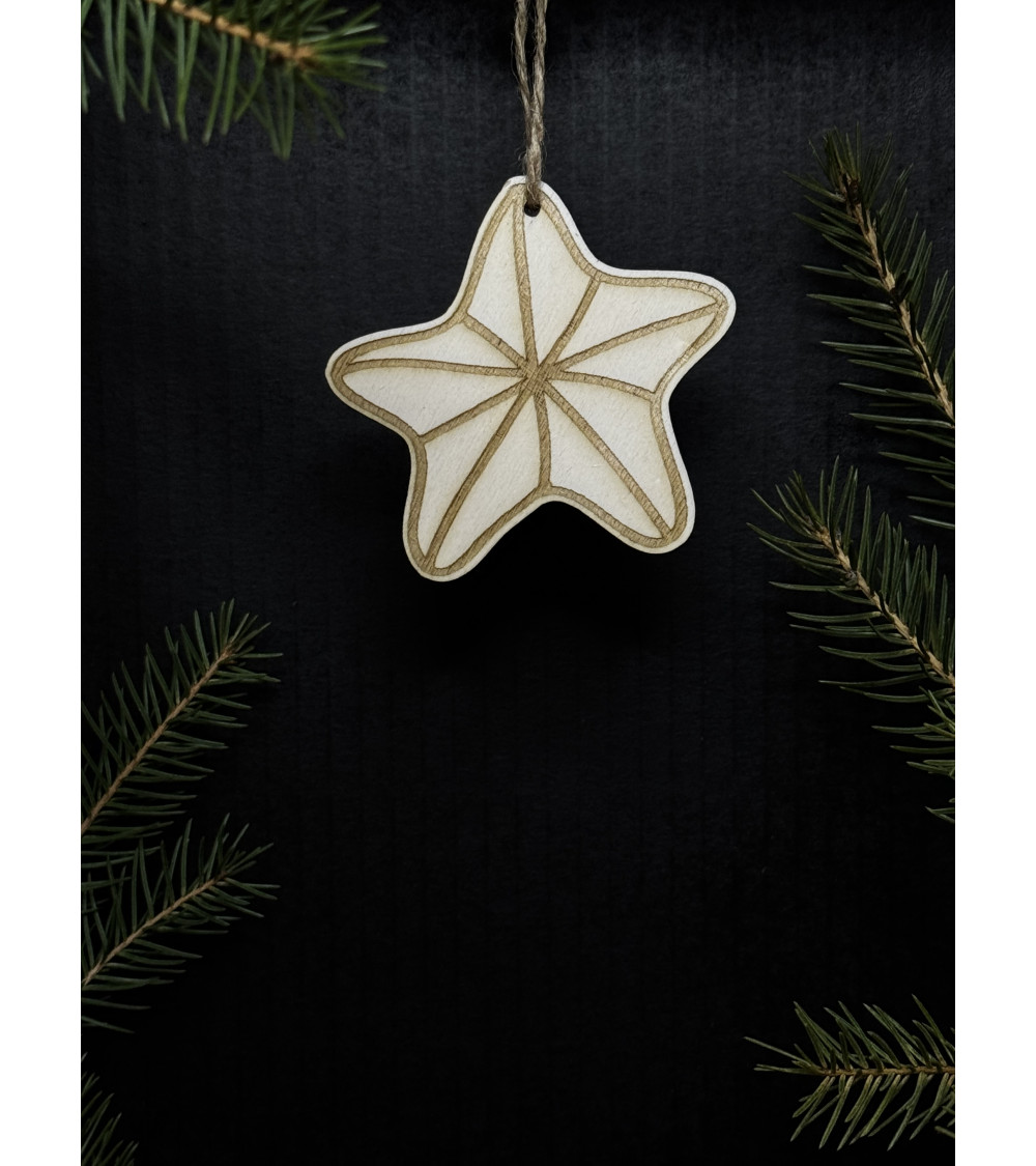 Vánoční ozdoba - hvězda