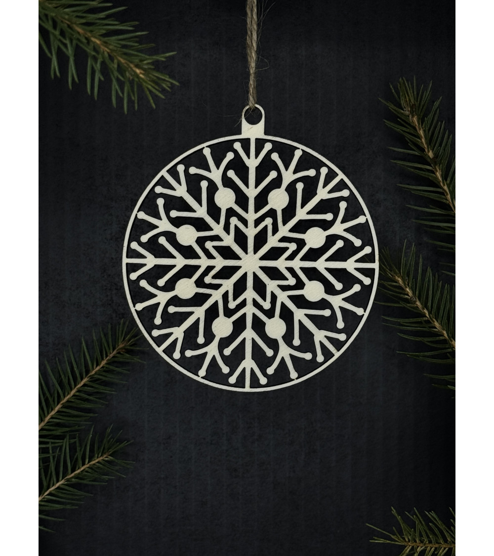 Vánoční dekorace - mandala 2