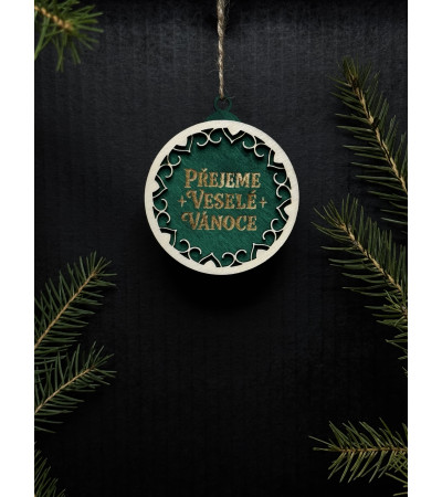 Sada ozdob - Vánoční téma - CZ