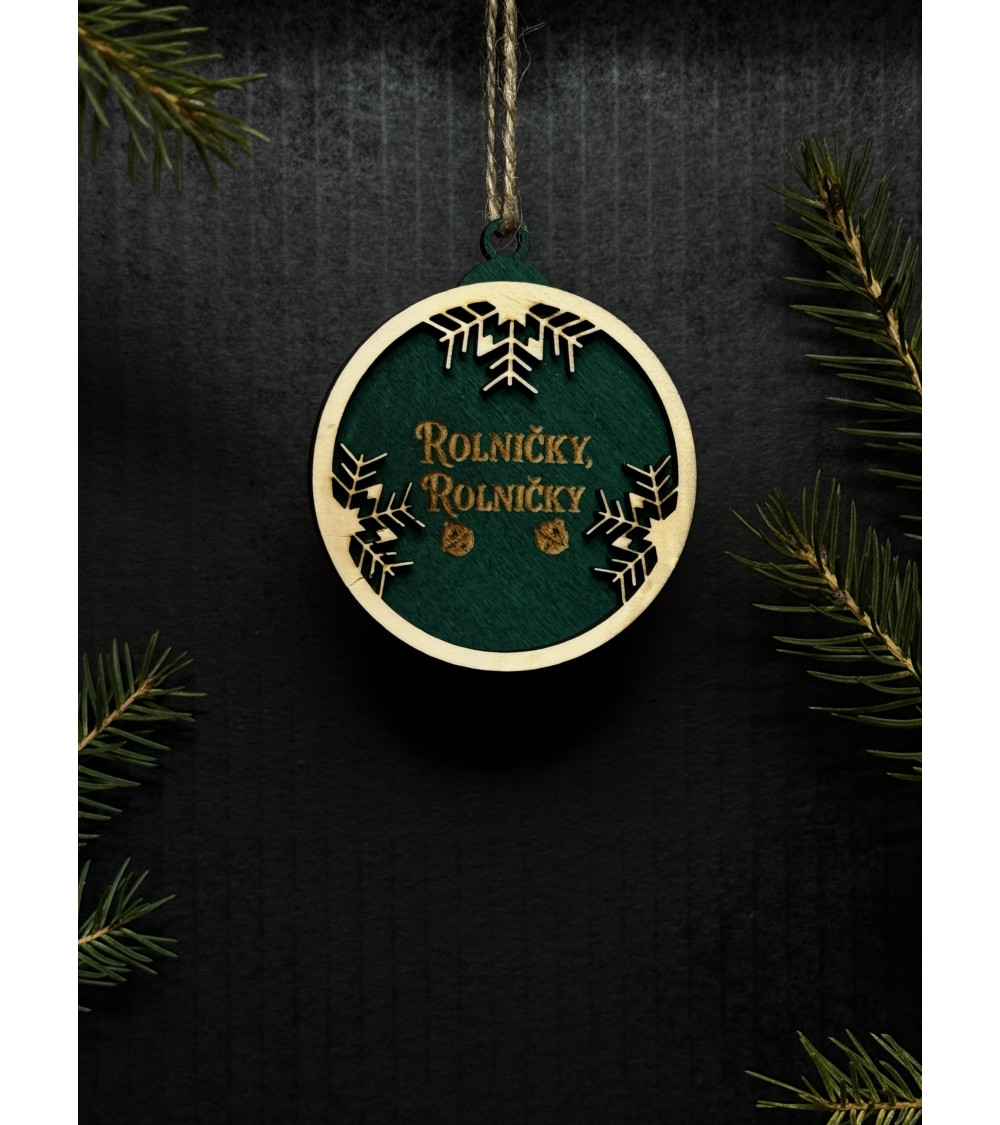 Vánoční ozdoba - Rolničky, rolničky