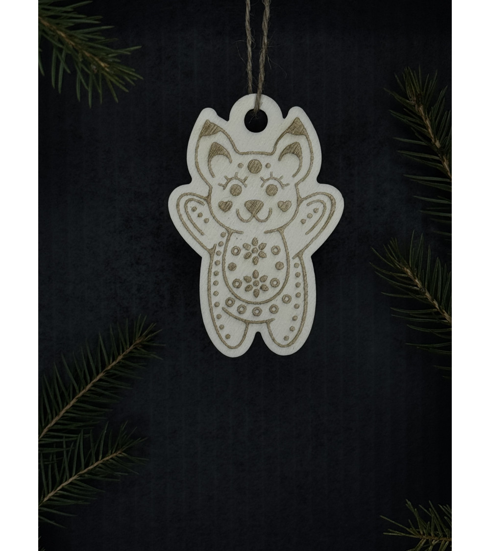 Vánoční ozdoba - lištička