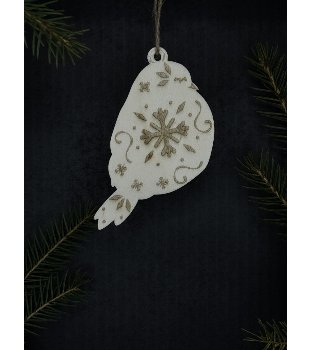 Vánoční ozdoba - hrdlička