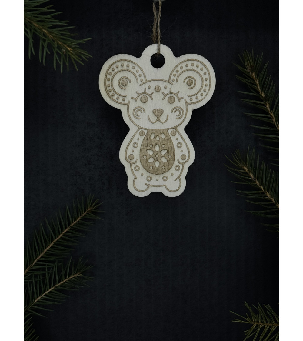 Vánoční ozdoba - myšák