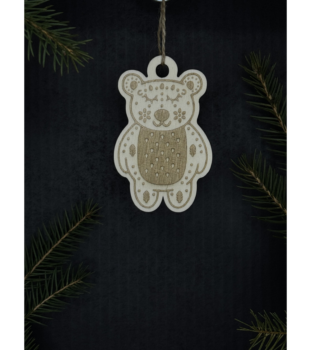 Vánoční ozdoba - méďa