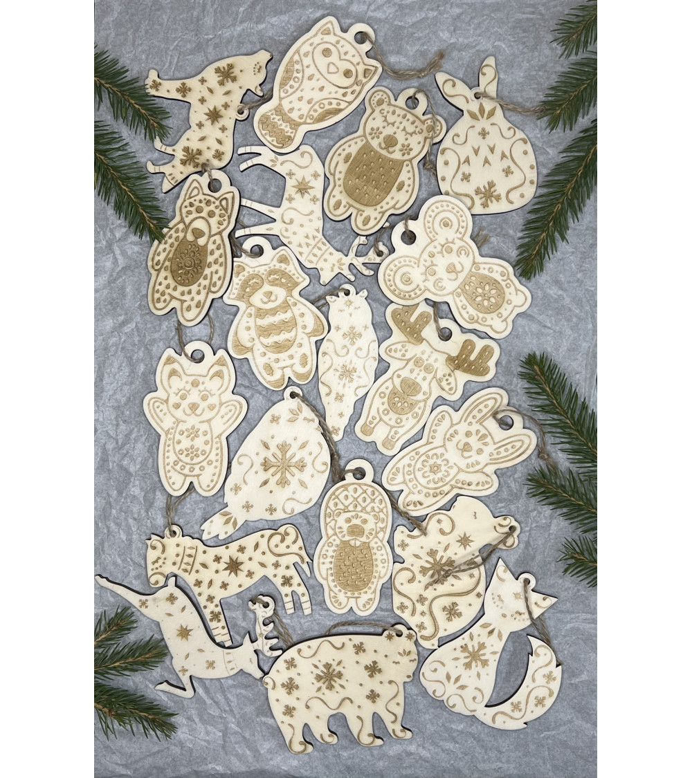 Sada ozdob - zvířátka