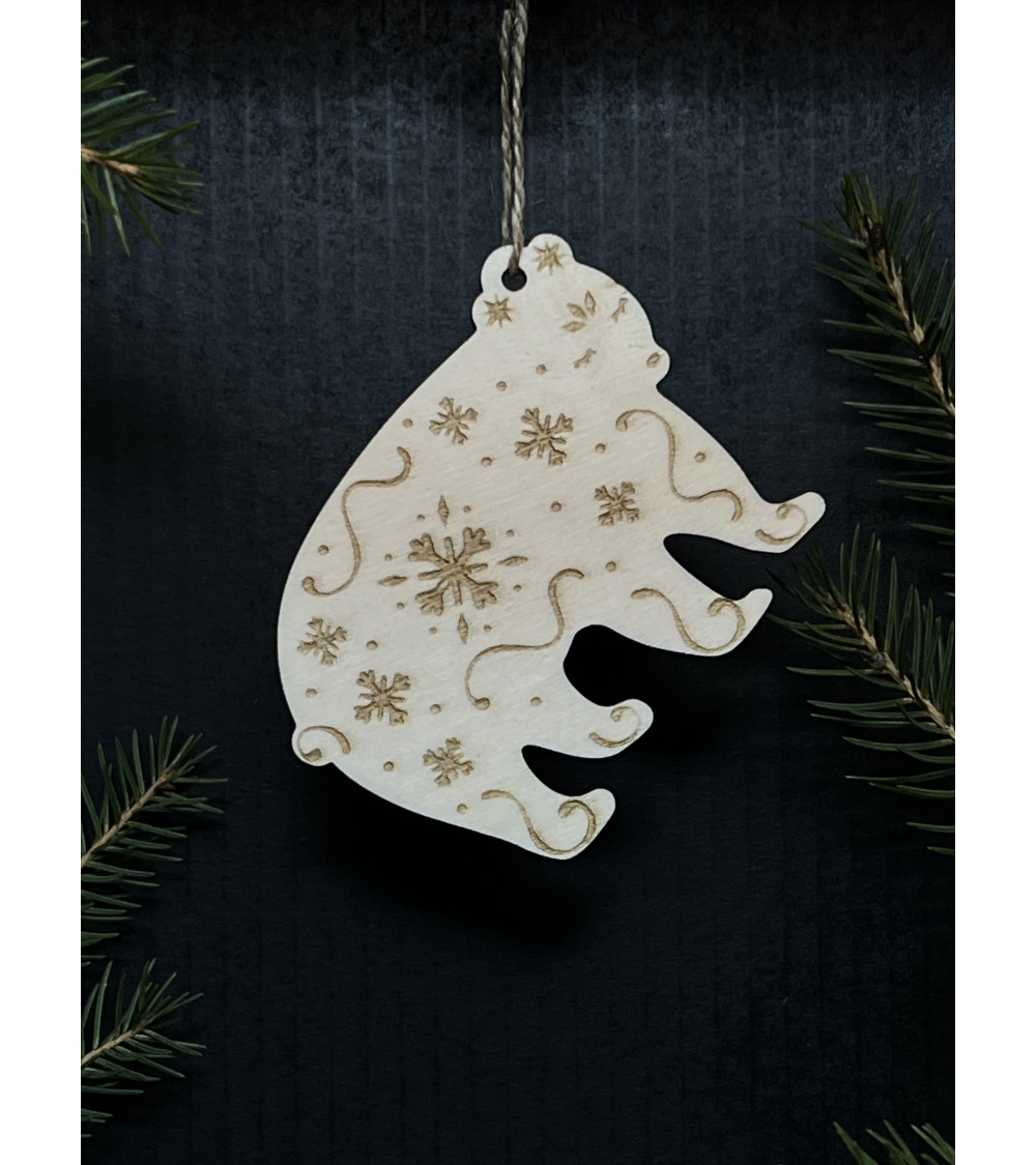 Vánoční ozdoba - medvědice