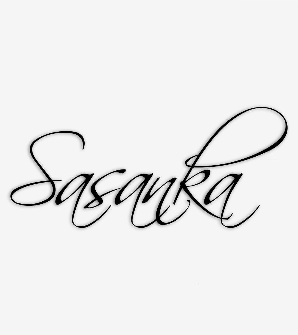 Dekorace na zeď - nápis Sasanka