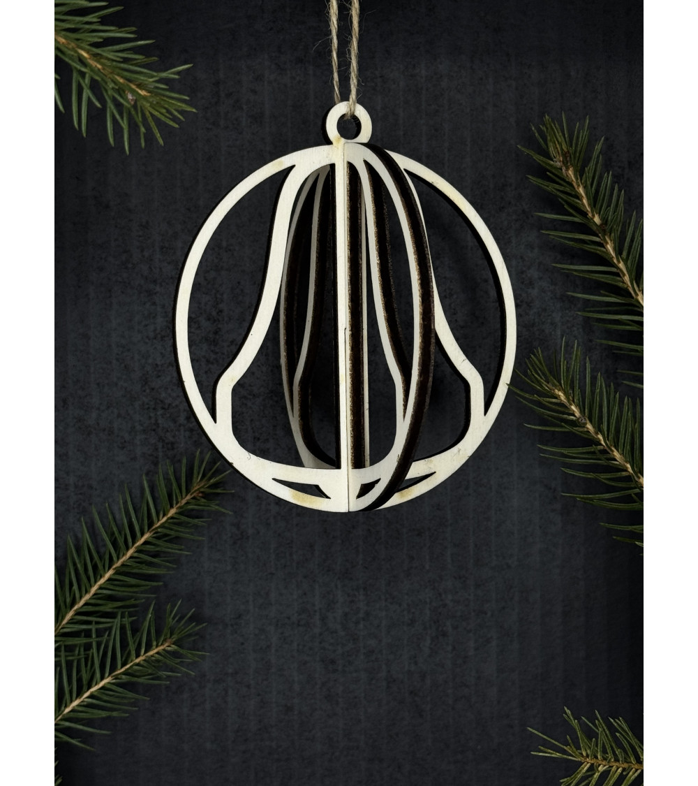 Vánoční ozdoba - baňka - zvoneček